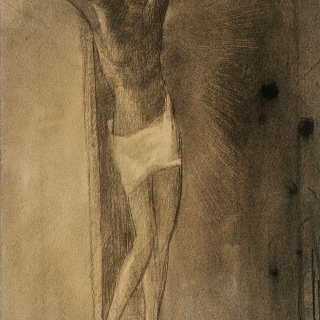 Odilon Redon — Распятие