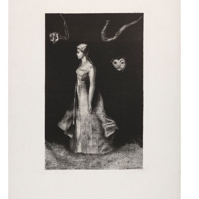 Odilon Redon — Хантиз