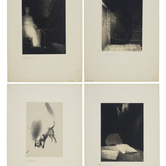 Odilon Redon — Дом-призрак