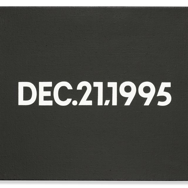 On Kawara — 21 декабря 1995 года