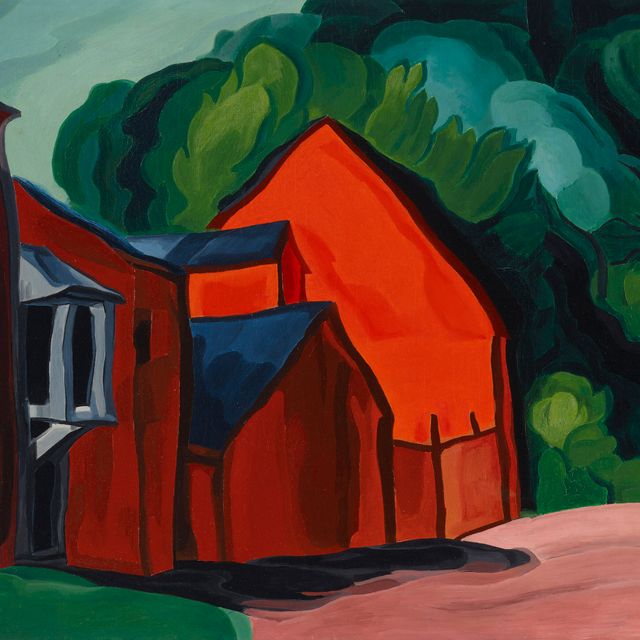 Oscar Florianus Bluemner — Скотный двор