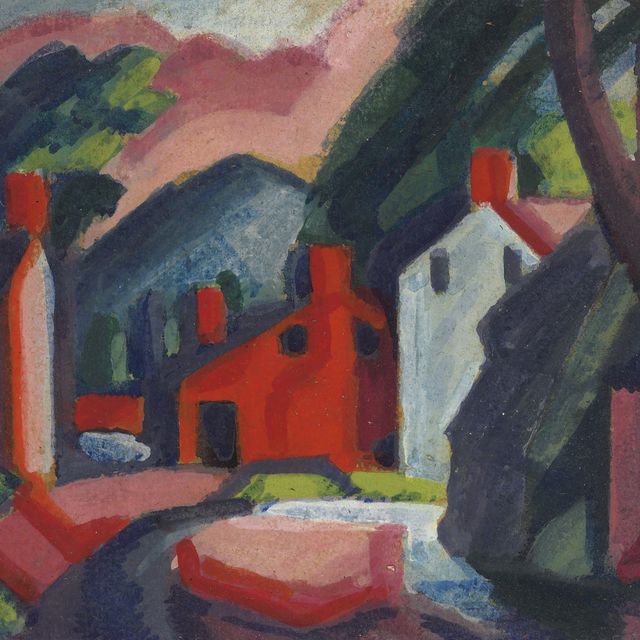 Oscar Florianus Bluemner — Вид на Лененбург, штат Пенсильвания
