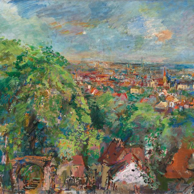 Oskar Kokoschka — Вена, Блик-фом Либхартшталь II