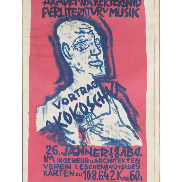 Oskar Kokoschka — Самостоятельная работа, Рука об руку с Брустом