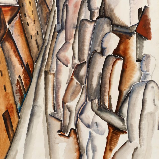 Ossip Zadkine — Два человека