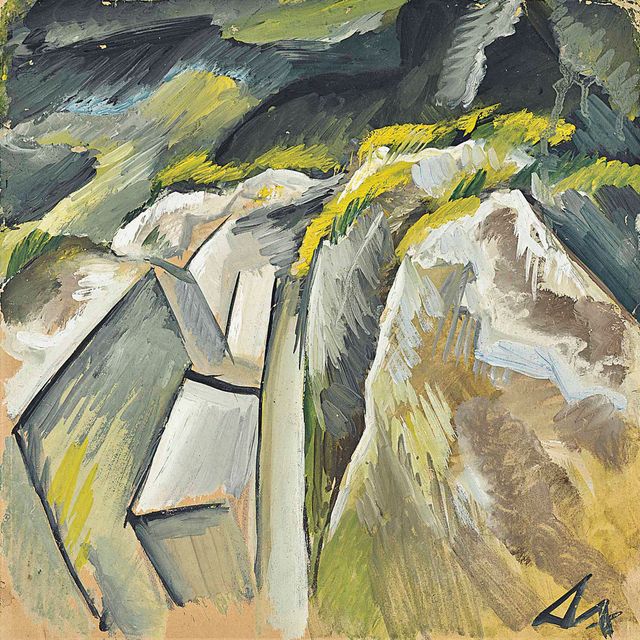 Otto Dix — Бетонщик Шютценграбен