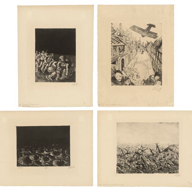 Otto Dix — 15 Пластинок от: Der Krieg