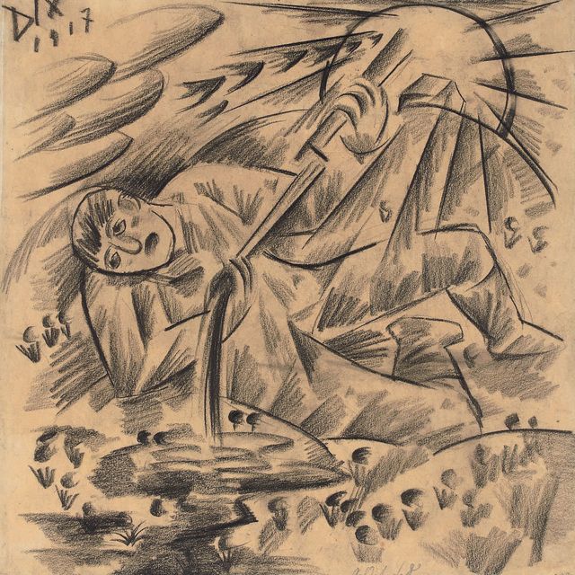 Otto Dix — Солдатенто/Подчиненный солдату