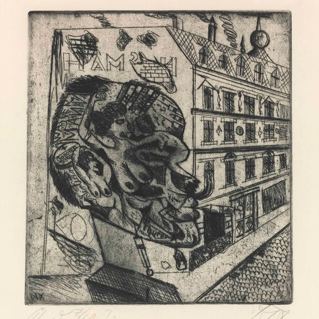 Otto Dix — Сифилитик, откуда: 5 апреля