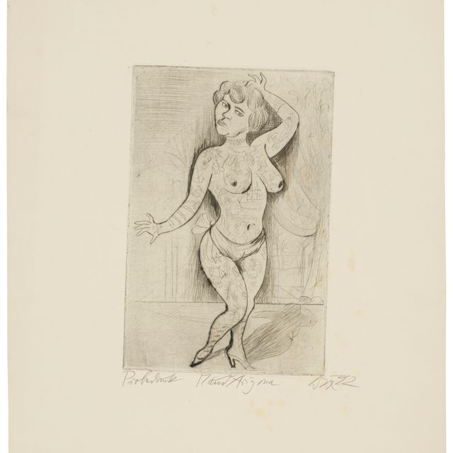 Otto Dix — Мод Аризона ("Сулейка, да будет воля твоя")