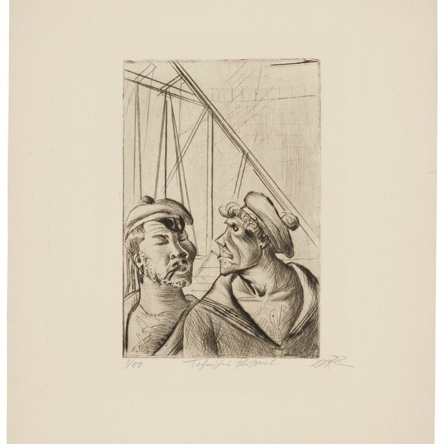 Otto Dix — Технические данные личного характера
