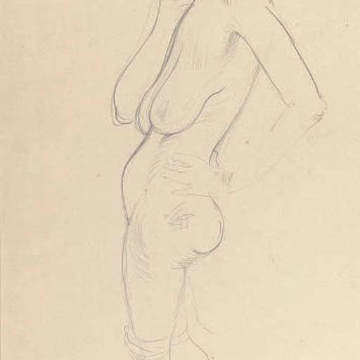 Otto Dix — Эрна, я, стехенд, помощник отца.