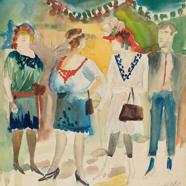 Otto Dix — Танцзал