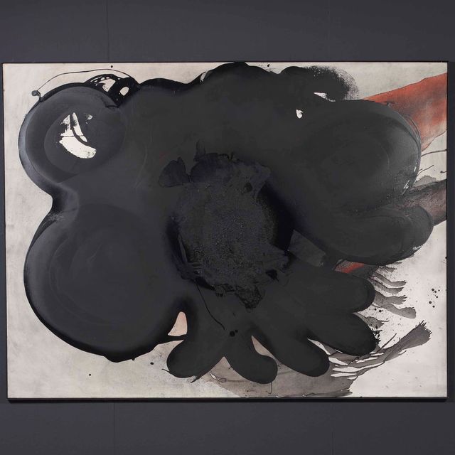 Otto Piene — Черный цветок