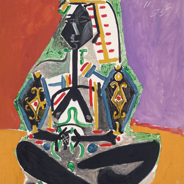 Pablo Picasso — Женское платье в комплекте с костюмом turc II (Жаклин)