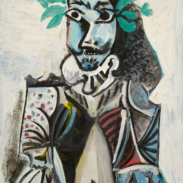 Pablo Picasso — Бюст человека Лори