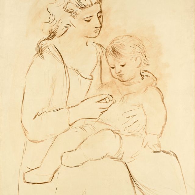 Pablo Picasso — Мать и дитя