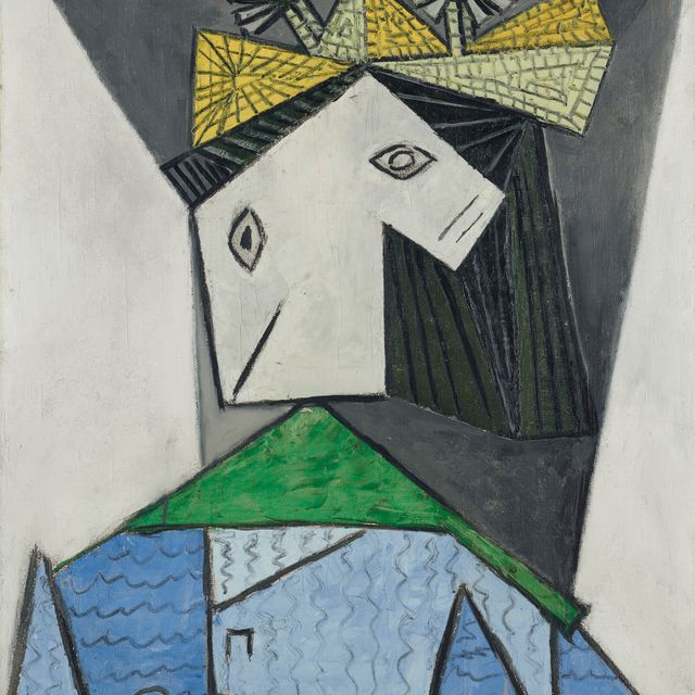 Pablo Picasso — Женщина с вводной частью