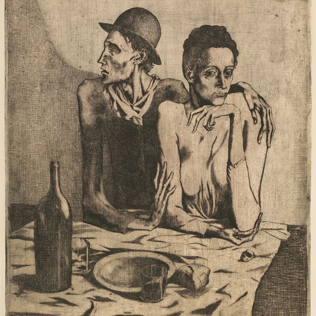 Pablo Picasso — Ле репас экономный