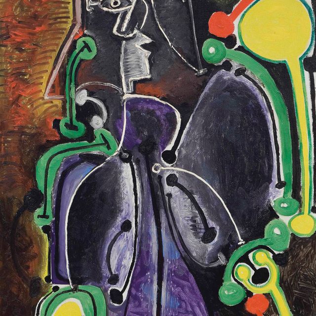 Pablo Picasso — Женская осанка