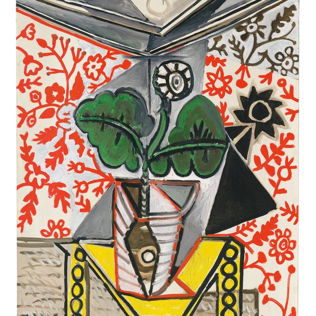 Pablo Picasso — Любитель цветов