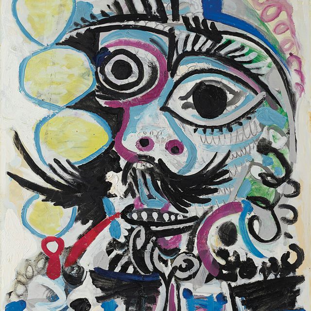 Pablo Picasso — Бюст человека