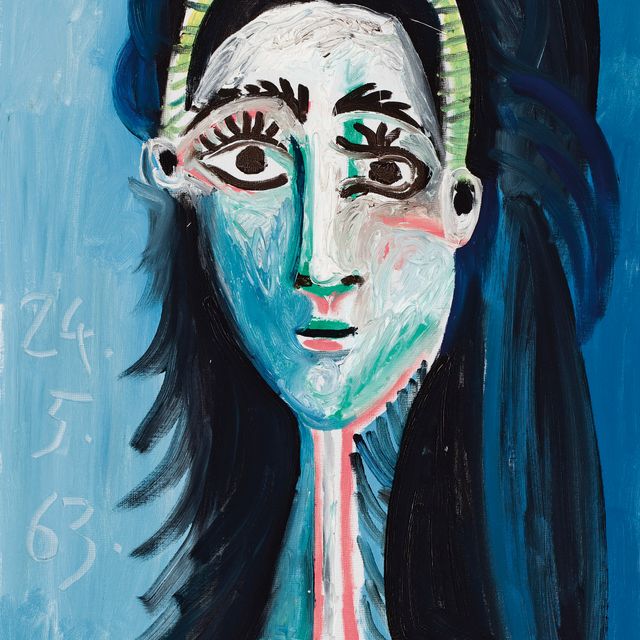 Pablo Picasso — Тет-а-тет с женщиной (Жаклин)