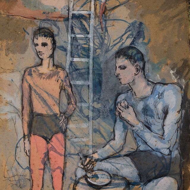Pablo Picasso — Возвращение акробата
