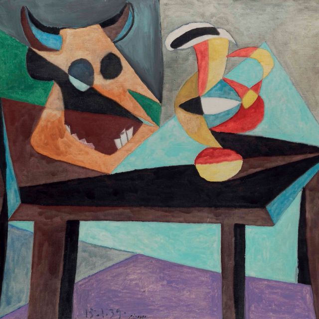 Pablo Picasso — Смерть природы: Тет-а-тет с торо