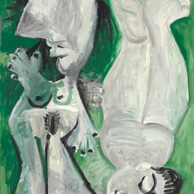 Pablo Picasso — Два разных дивана
