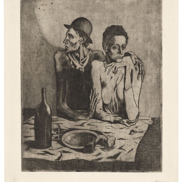 Pablo Picasso — Ле репас экономный