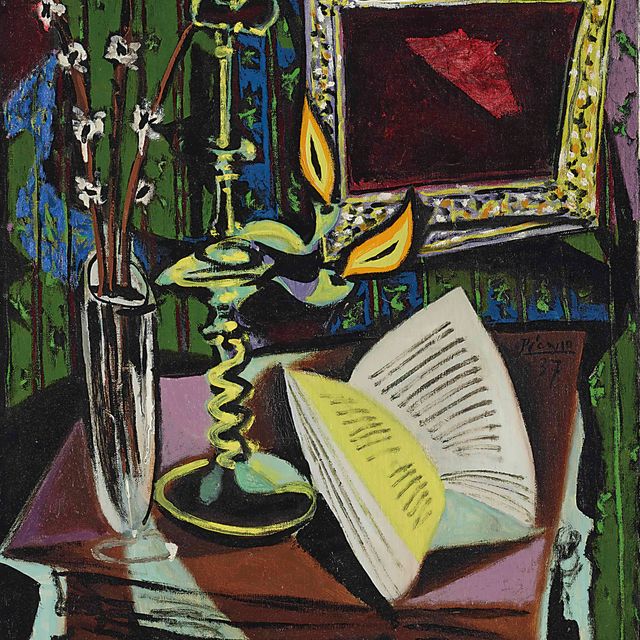 Pablo Picasso — Смерть природы в люстре
