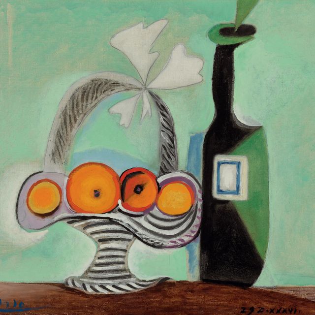 Pablo Picasso — Смерть природы. Корзина с фруктами и ягодками