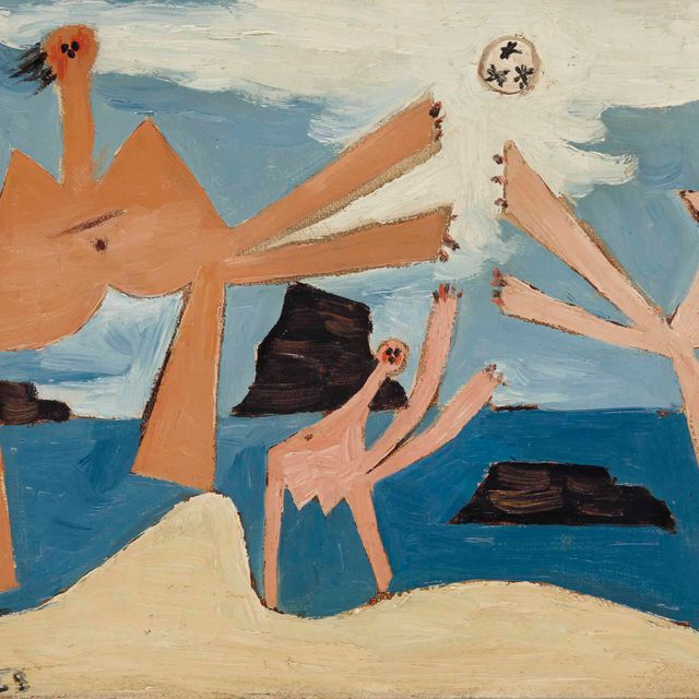 Pablo Picasso — Девушки на воздушном шаре