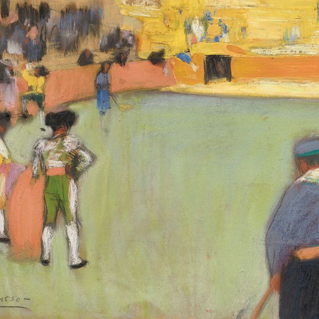 Pablo Picasso — Поле для гольфа