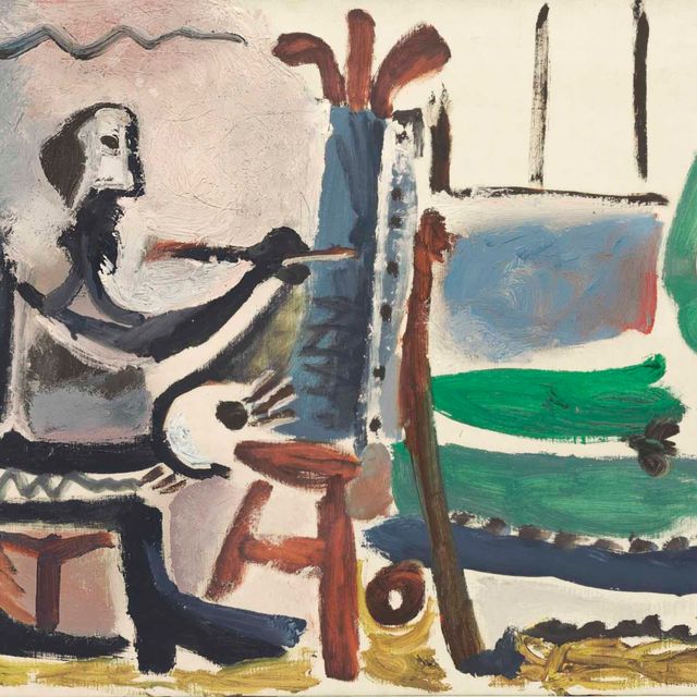 Pablo Picasso — Мир и модель сына
