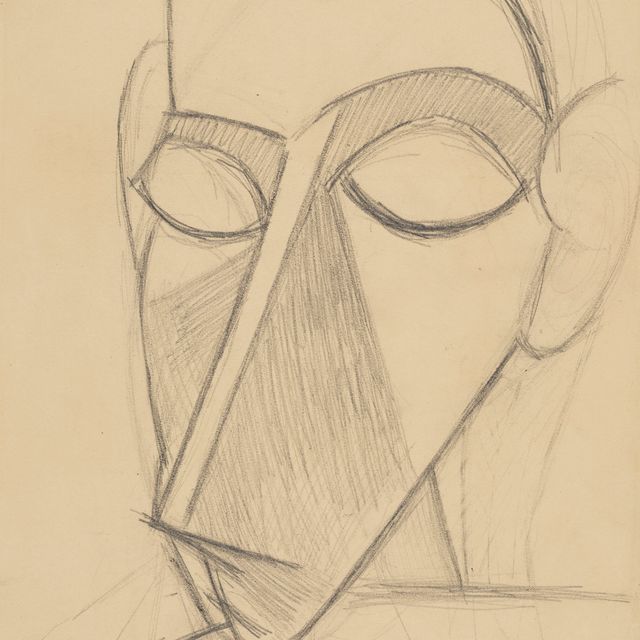 Pablo Picasso — Пирог с сыром Бри (этюд для авиньонских девиц без драпировки)