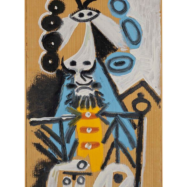 Pablo Picasso — Бюст человека