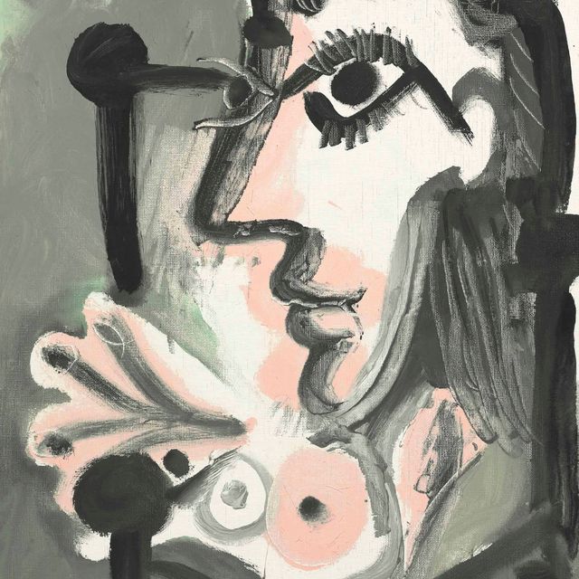 Pablo Picasso — Женская задница, бюст