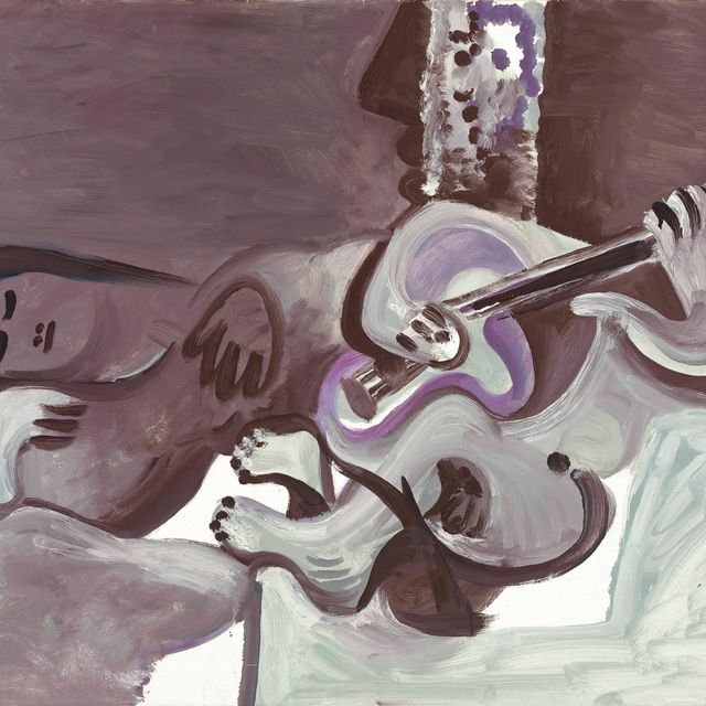Pablo Picasso — В постели и для человека под гитару