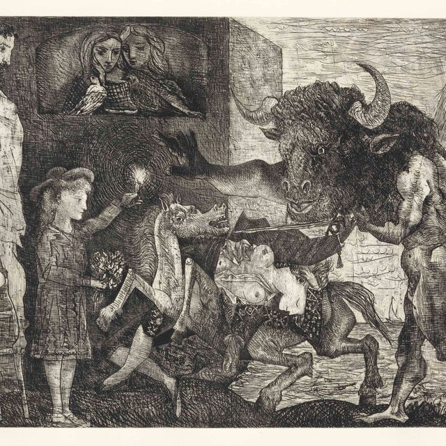 Pablo Picasso — Минотавромахия