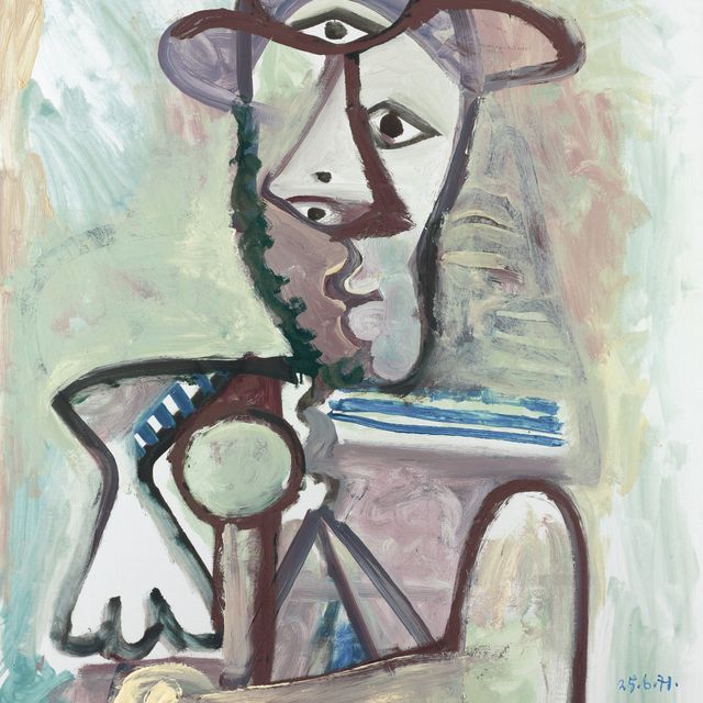 Pablo Picasso — Бюст человека