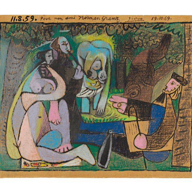Pablo Picasso — Встреча на траве
