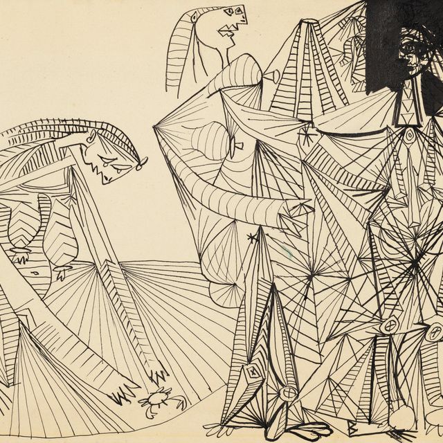 Pablo Picasso — Беньезы и крабы