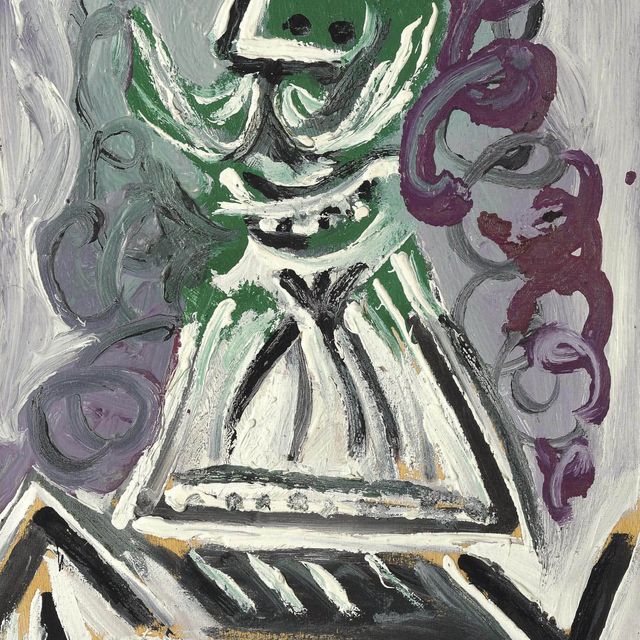 Pablo Picasso — Бюст мушкетера