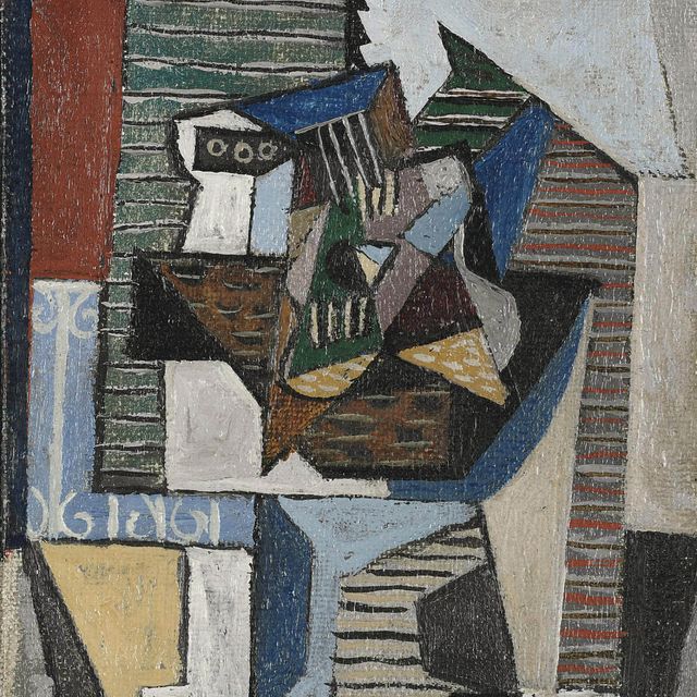 Pablo Picasso — Страж, скрывающийся за окнами летающих ферм.