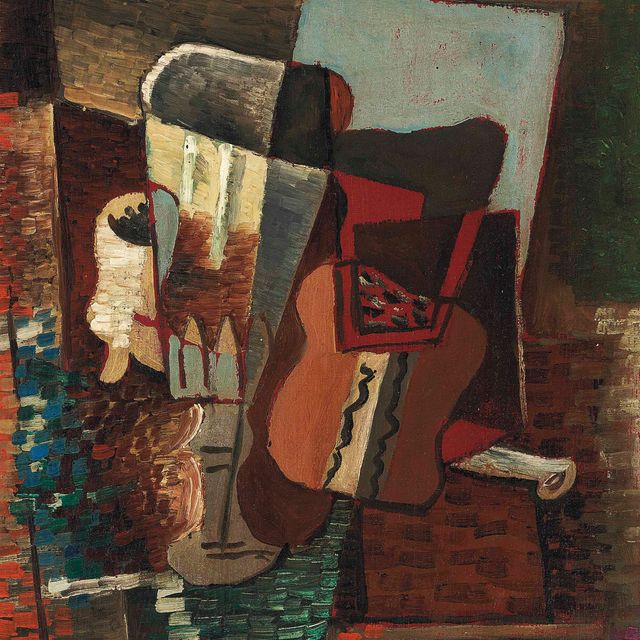 Pablo Picasso — Правда, трубка и пакетик табака