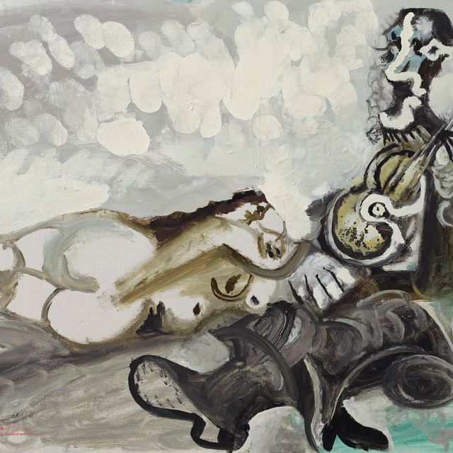Pablo Picasso — Ну что, кушетка и музыкант