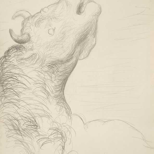 Pablo Picasso — На улице Минотавра