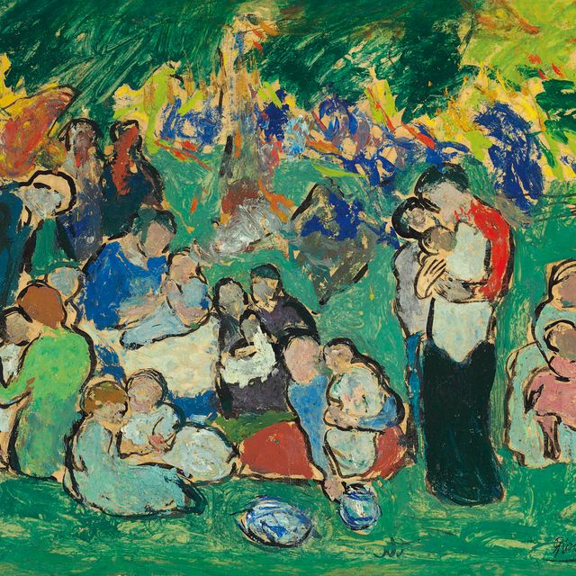 Pablo Picasso — Дети в Люксембургском саду